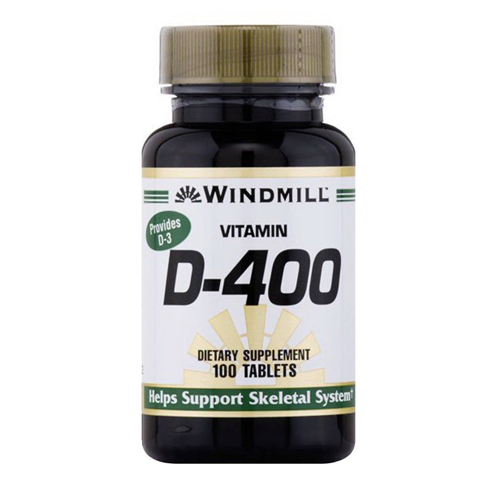 Windmill Vitamin D 400 Iu Tablets - 100 Ea